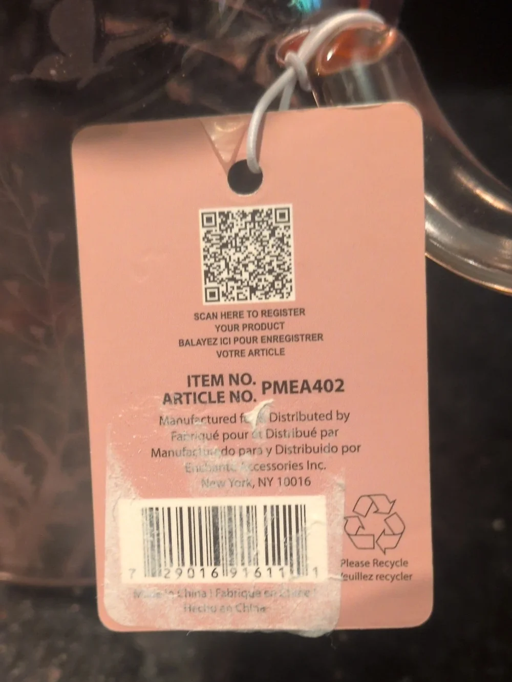 Cook With Color Pink Glass Measuring Cup